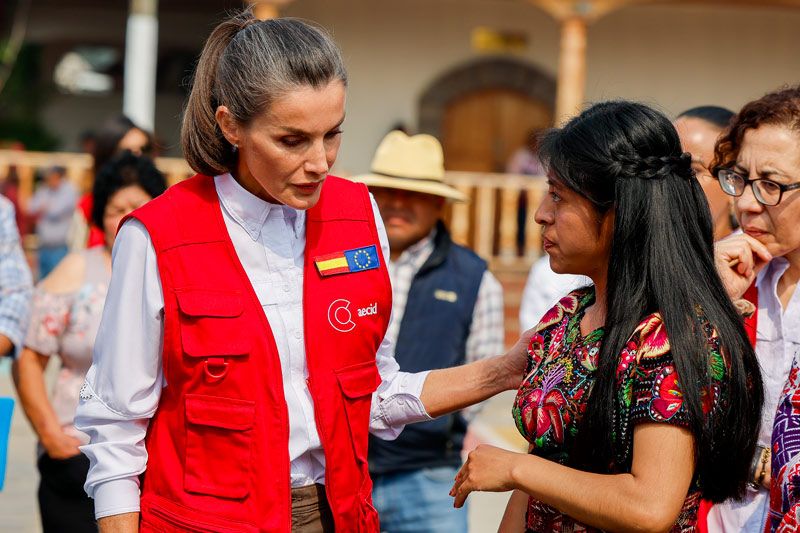 La reina Letizia muy comprometida con los temas de la mujer