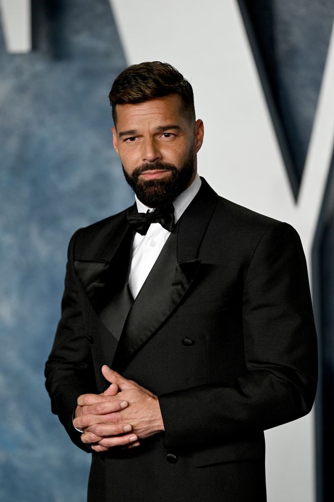 Ricky Martin en la Vanity Fair Oscar Party en marzo de 2023 en Beverly Hills.