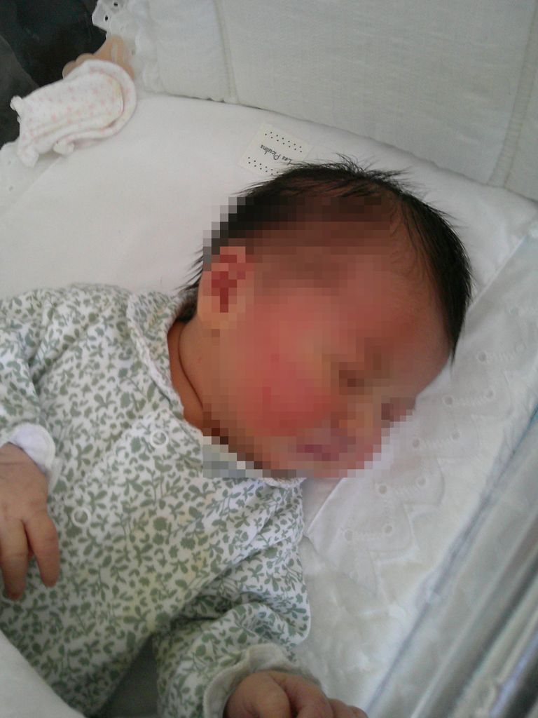 Una imagen de la pequeña Micaela