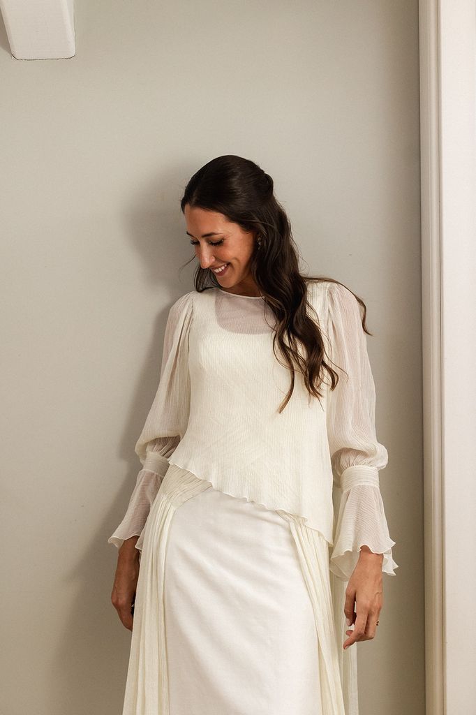 El vestido de novia de Rocío de María Gadea