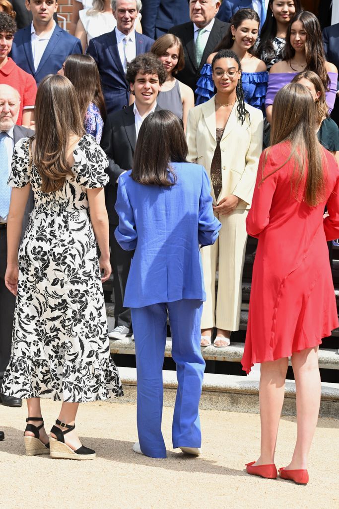 Reina Letizia, infanta Sofía y princesa Leonor en julio de 2024