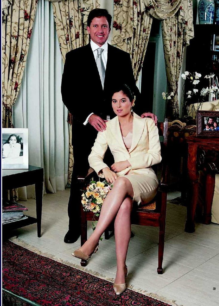 Chábeli Iglesias y Christian Altaba