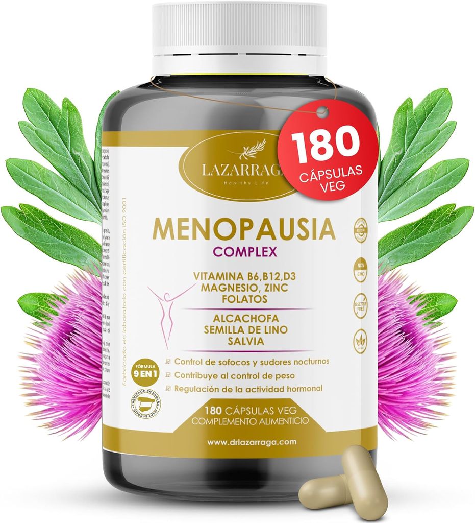 Menopausia Complex 9 en 1 de Lazarraga