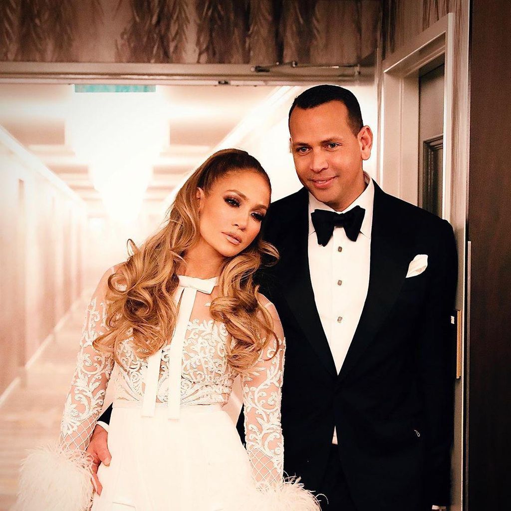 Alex Rodriguez y Jennifer Lopez