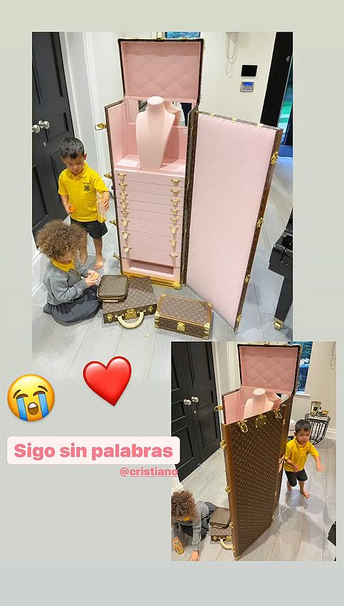 Georgina Rodríguez y su nuevo regalo