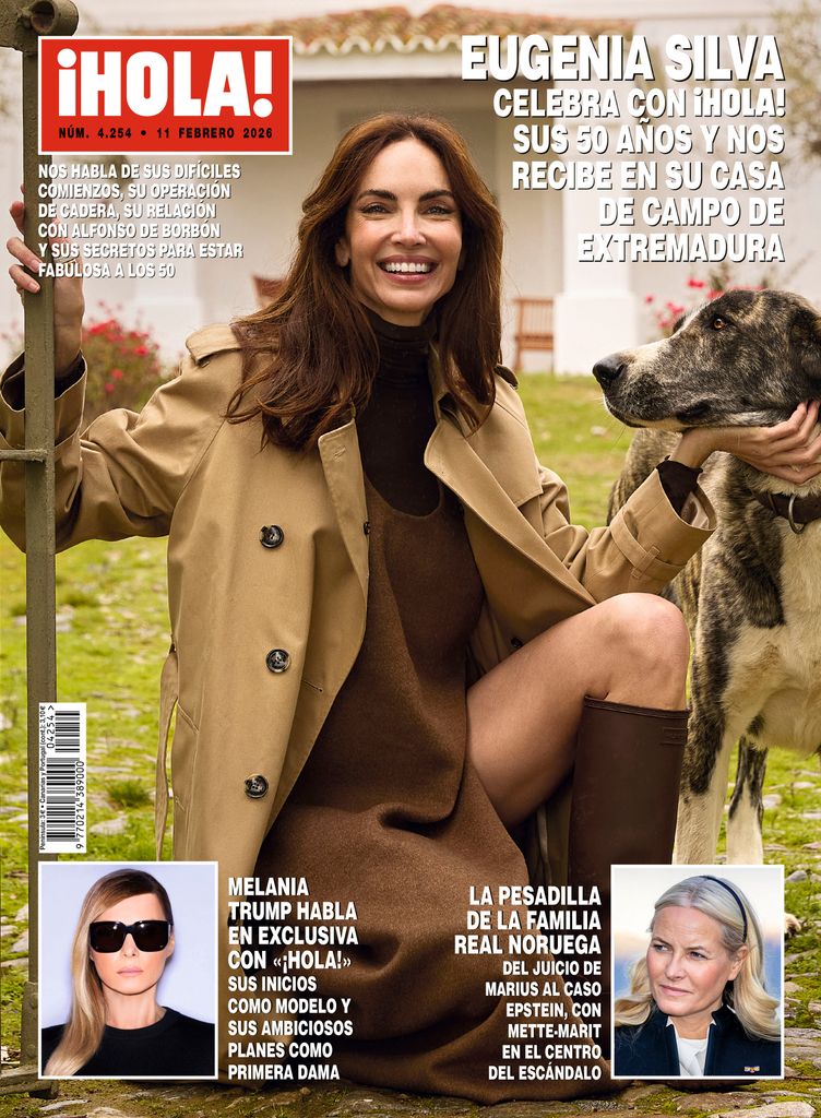 Eugenia Silva celebra sus 50 años con ¡HOLA!