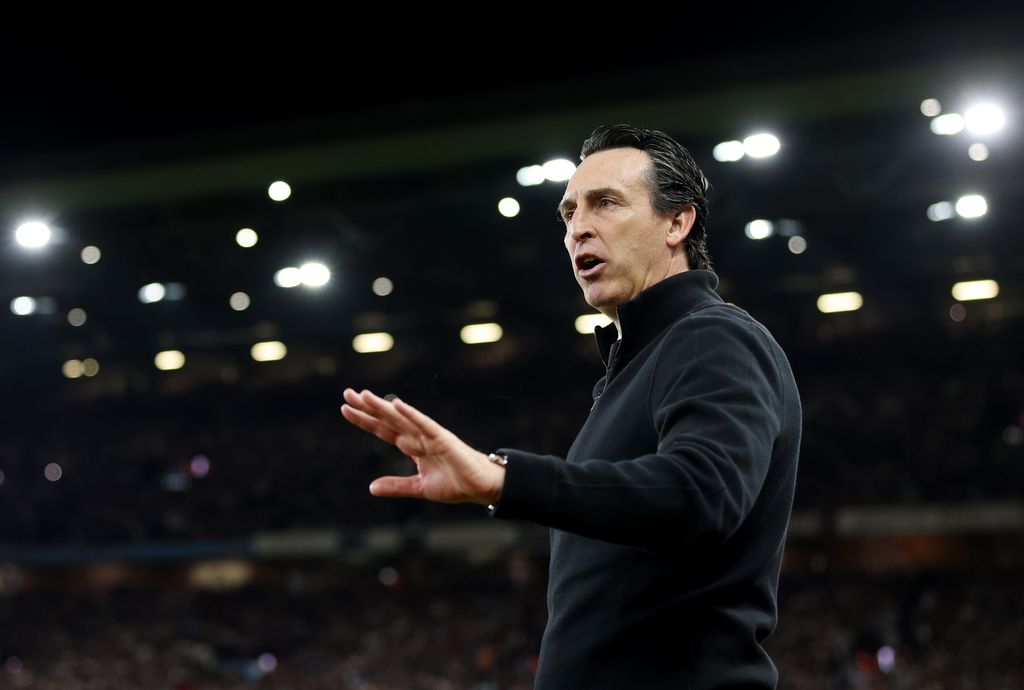 Unai Emery, entrenador del Aston Villa, llegando al estadio Villa Park, en Birmingham (Inglaterra) para el partido de Europa League frente al Nottingham Forest FC el 7 de mayo de 2026