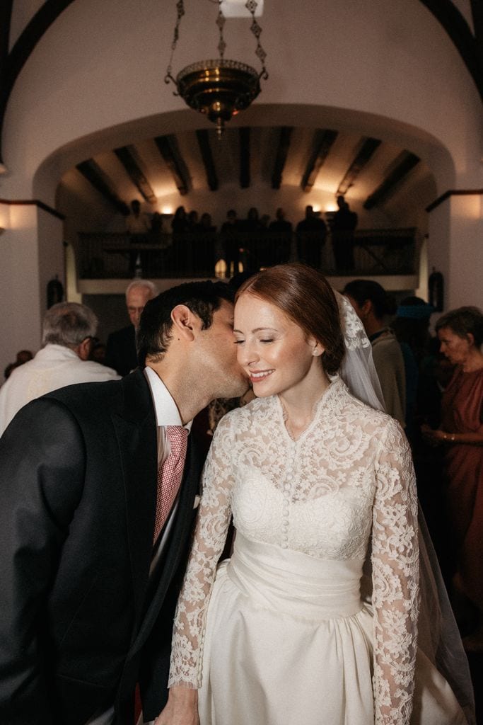 Look de novia de princesa