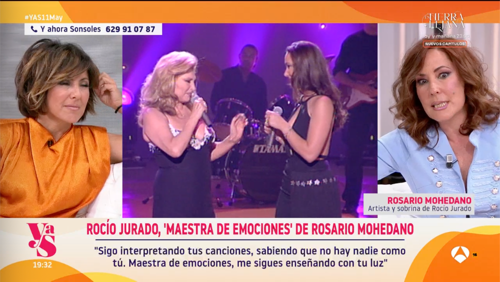 Rosario ha creado un tema en honor a su tía, Rocío Jurado