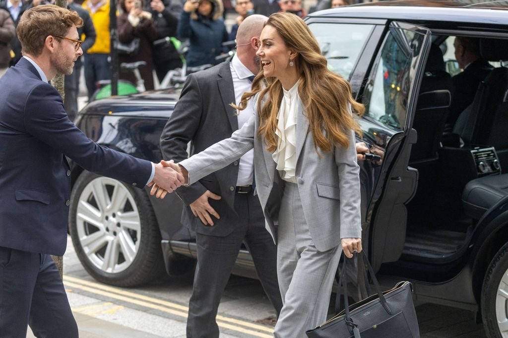 Kate Middleton, princesa de Gales, en el Salesforce Tower Summit en Londres, 2025.