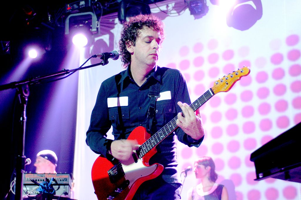Gustavo Cerati en una presentación en Chicago, Illinois, en julio de 2003.