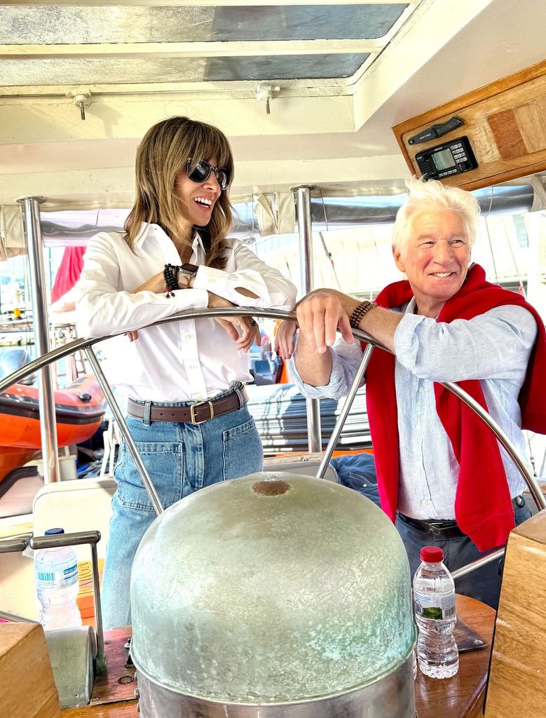 Alejandra Gere y Richard Gere