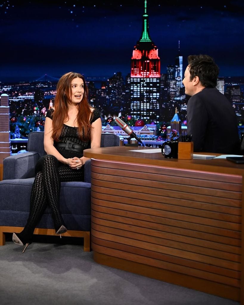 Millie contó que, el último día, ella y Noah Schnapp hicieron pulseras para sus 30 compañeros