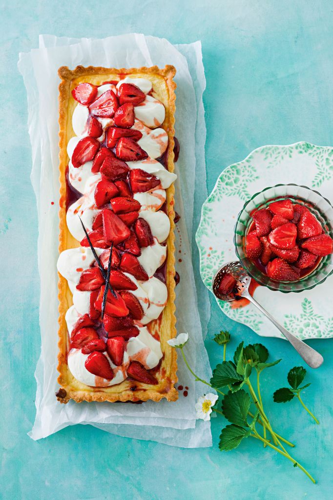 Como 'topping' para tartas estas fresas son ideales