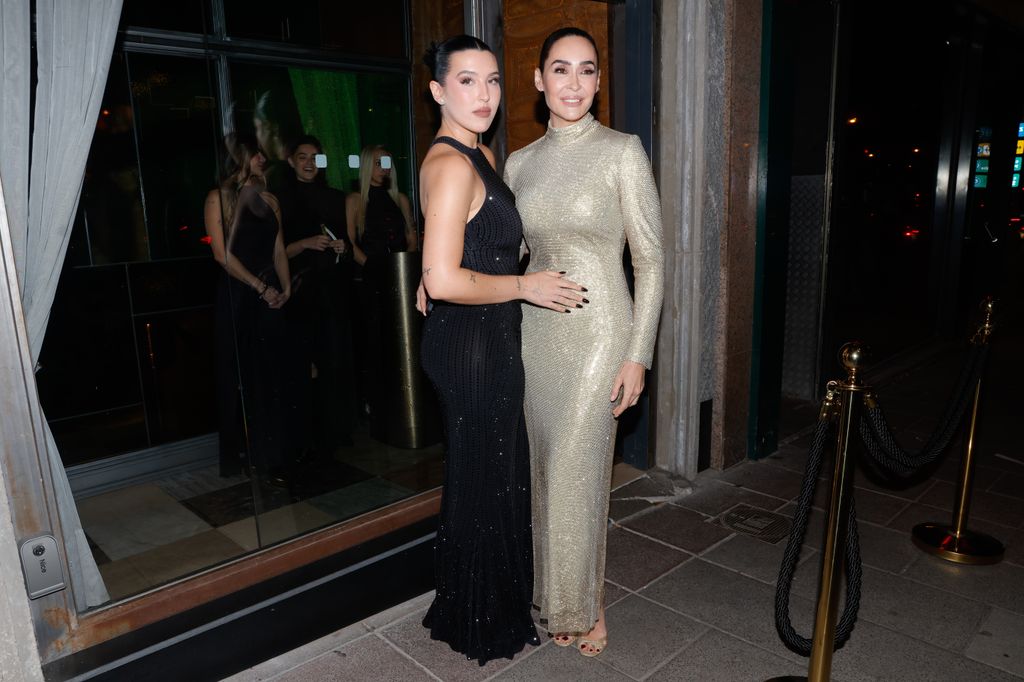 La diseñadora y su hija, Alba Díaz,  en un evento en Madrid el pasado marzo