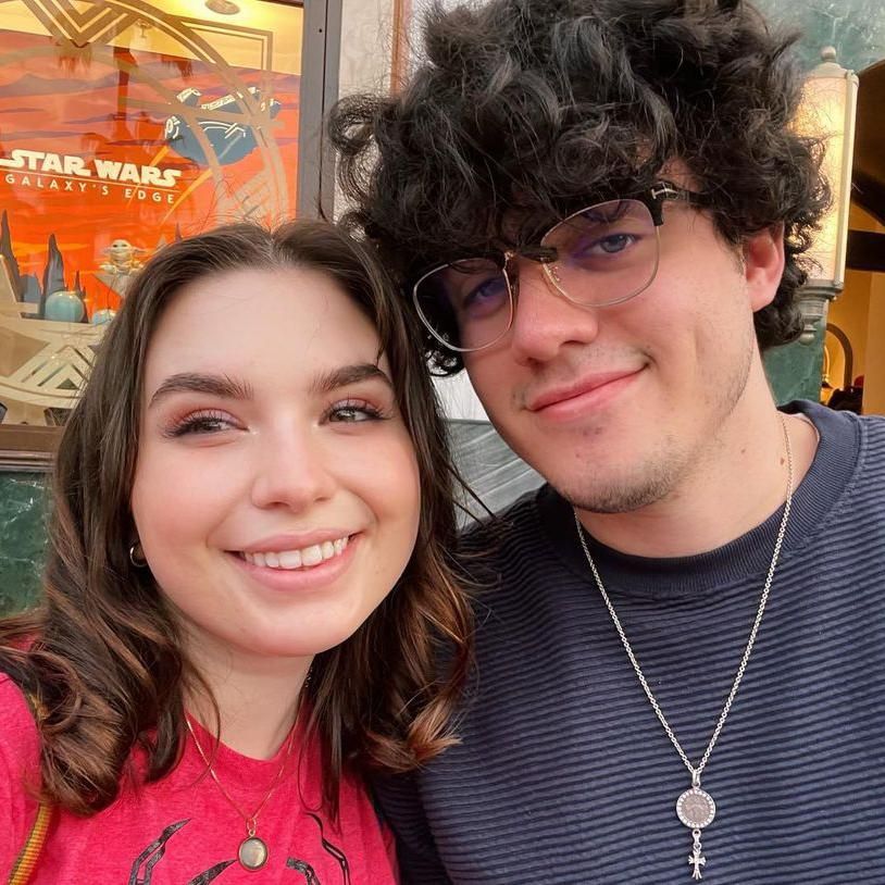 hijo de marc anthony con su novia