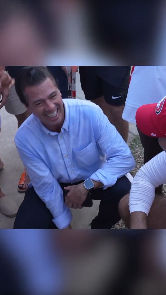 Enrique Peña Nieto pasó un rato muy divertido en Punta Cana, República Dominicana