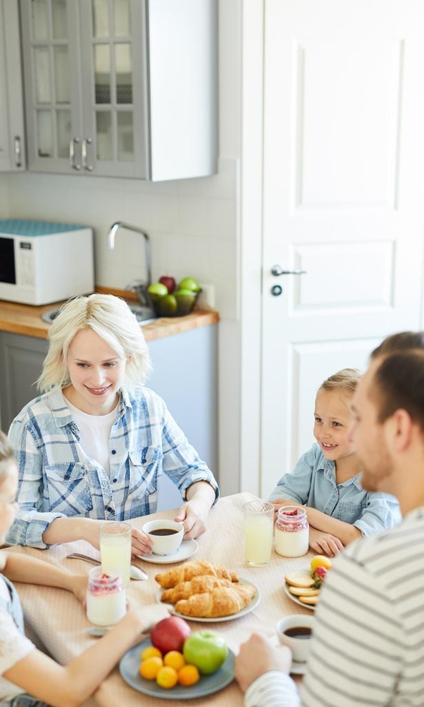 Desayuno en familia