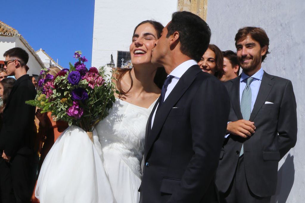 Alberto Herrera y Blanca Llandres ya son marido y mujer