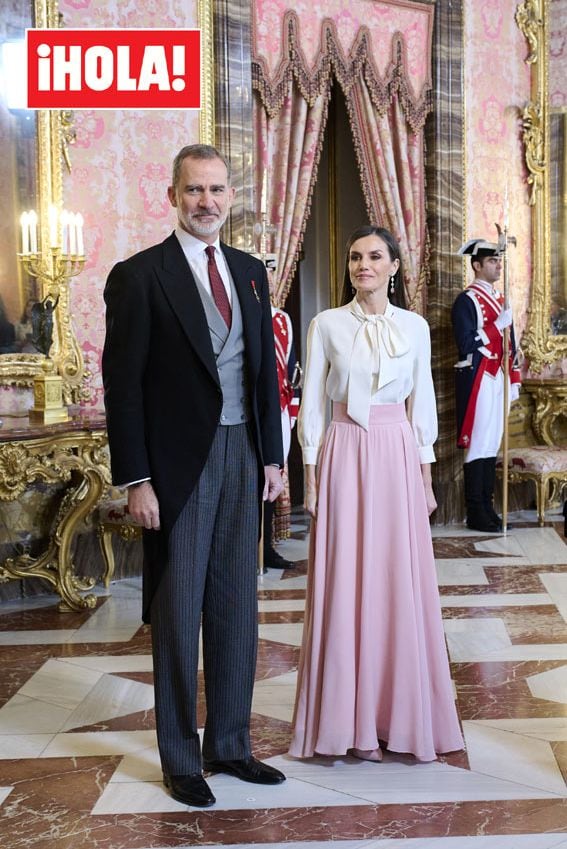 Don Felipe y doña Letizia
