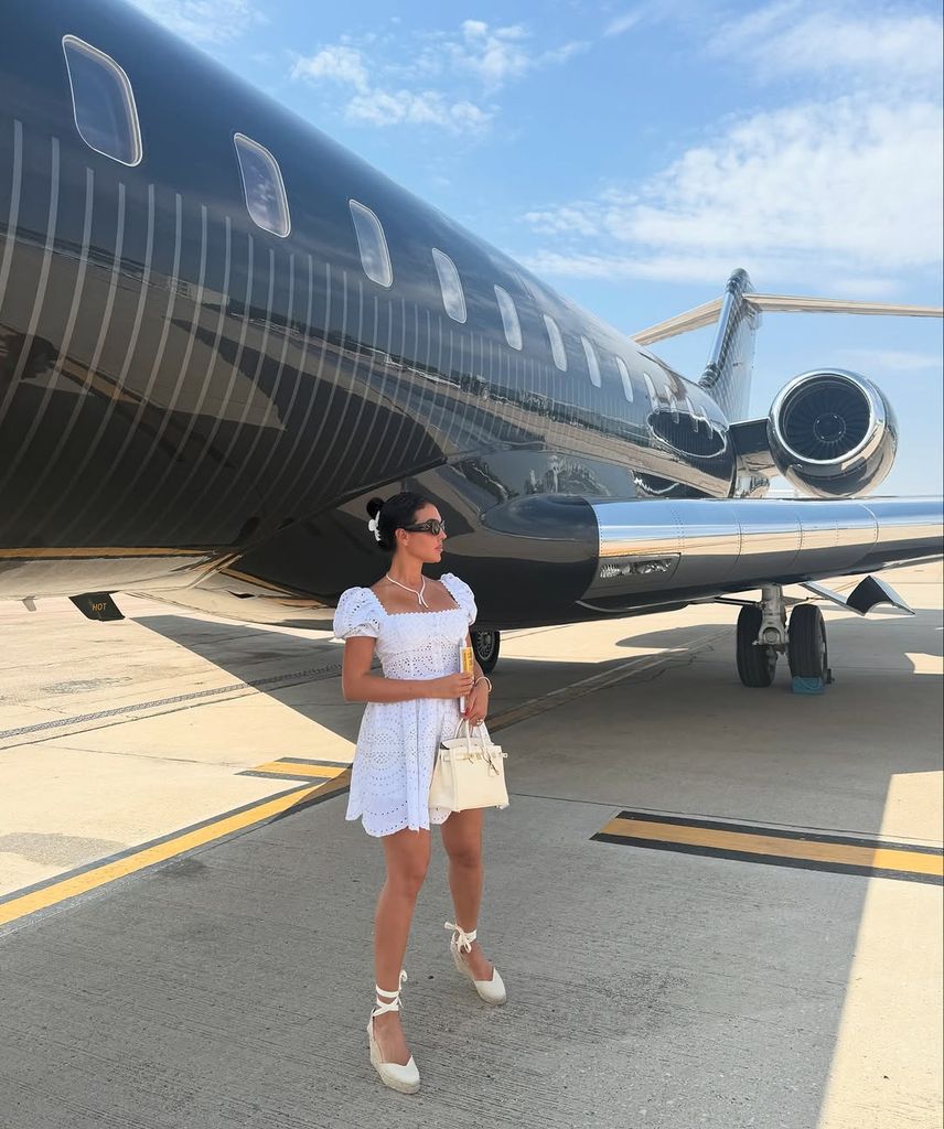Georgina Rodríguez compartió con sus seguidores cada uno de sus pasos de su viaje a Mallorca.