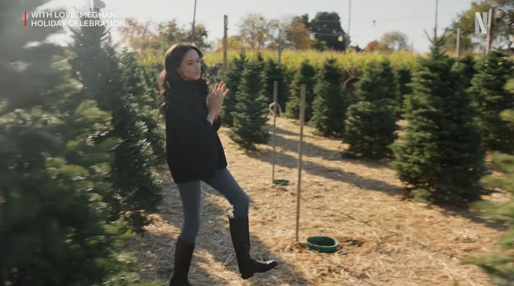 Meghan Markle en el especial de navidad 'With Love, Meghan: Holiday Celebration', 2025, en Netflix.