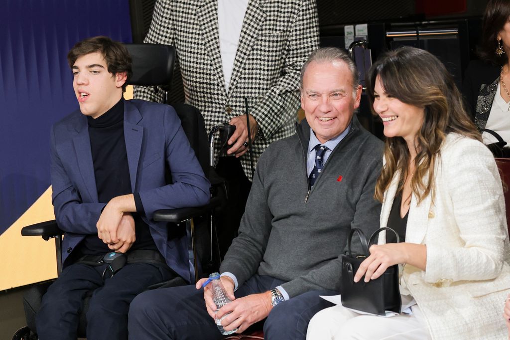 Bertín Osborne, Kike Osborne y Fabiola Martínez 
