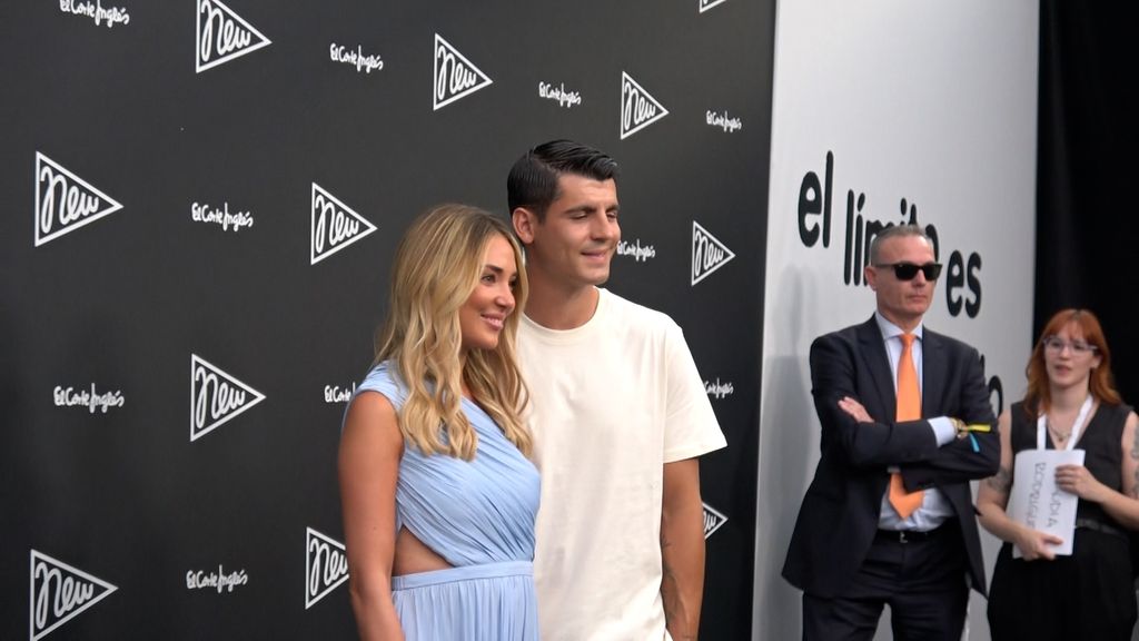 Alice Campello y Álvaro Morata disfrutan de la noche madrileña