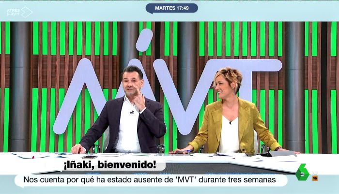 Iñaki López y Cristina Pardo
