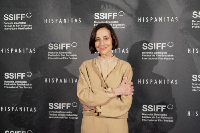 Carme Elías en el Festival de San Sebastián