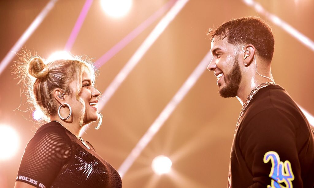 Anuel AA & Karol G In Concert - New York, NY