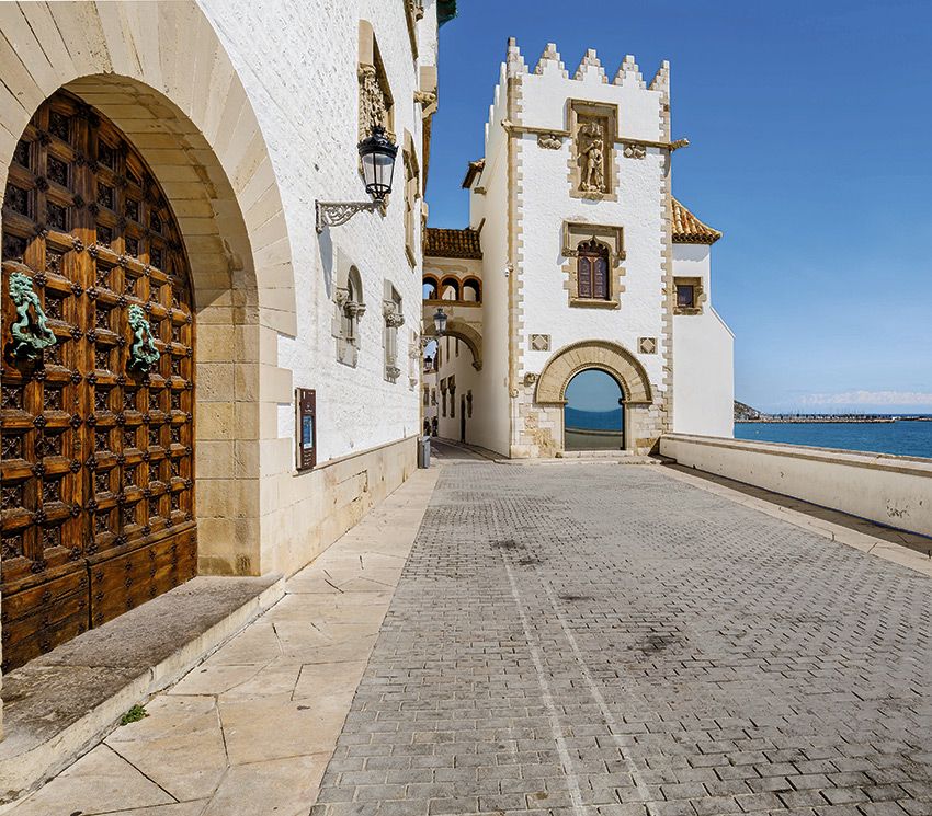 Barcelona, costa del Garraf, Sitges, Museo Maricel