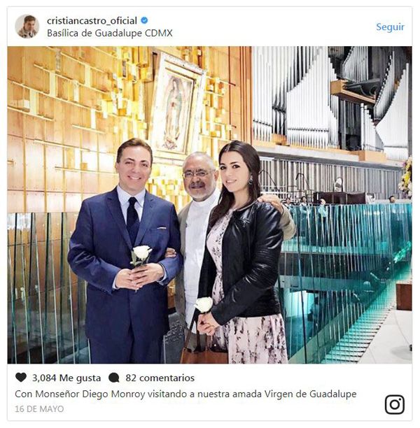 Cristian Castro, 'avergonzado' tras separarse durante su luna de miel