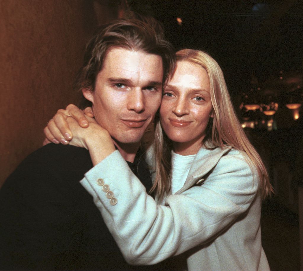 Ethan Hawke y Uma Thurman