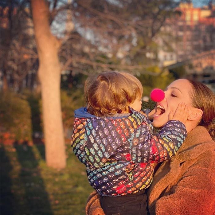 Eva González y su hijo Cayetano
