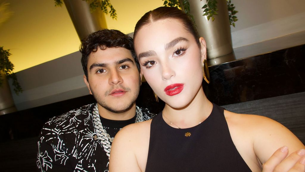 Emily acudió a la pelea en compañía de su novio Jaziel.