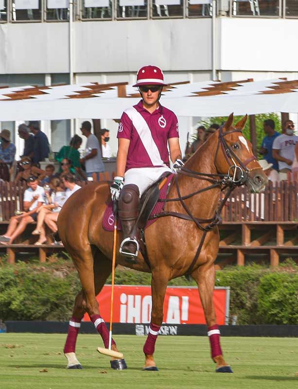 Participante en el Torneo Internacional MANSION de Polo, en Sotogrande