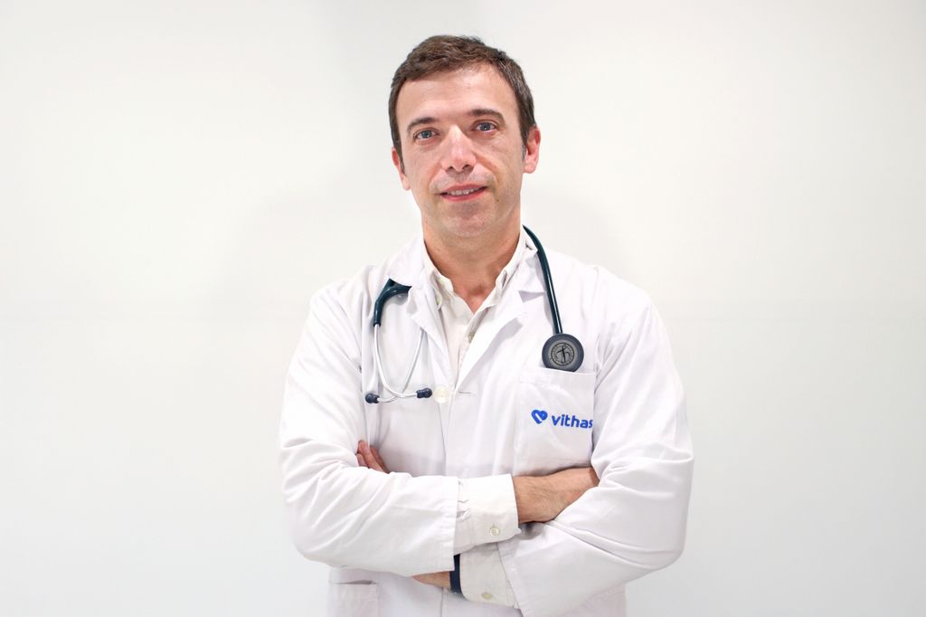 David Vivas, jefe del servicio de Cardiología del Hospital Universitario Vithas Madrid La Milagrosa
