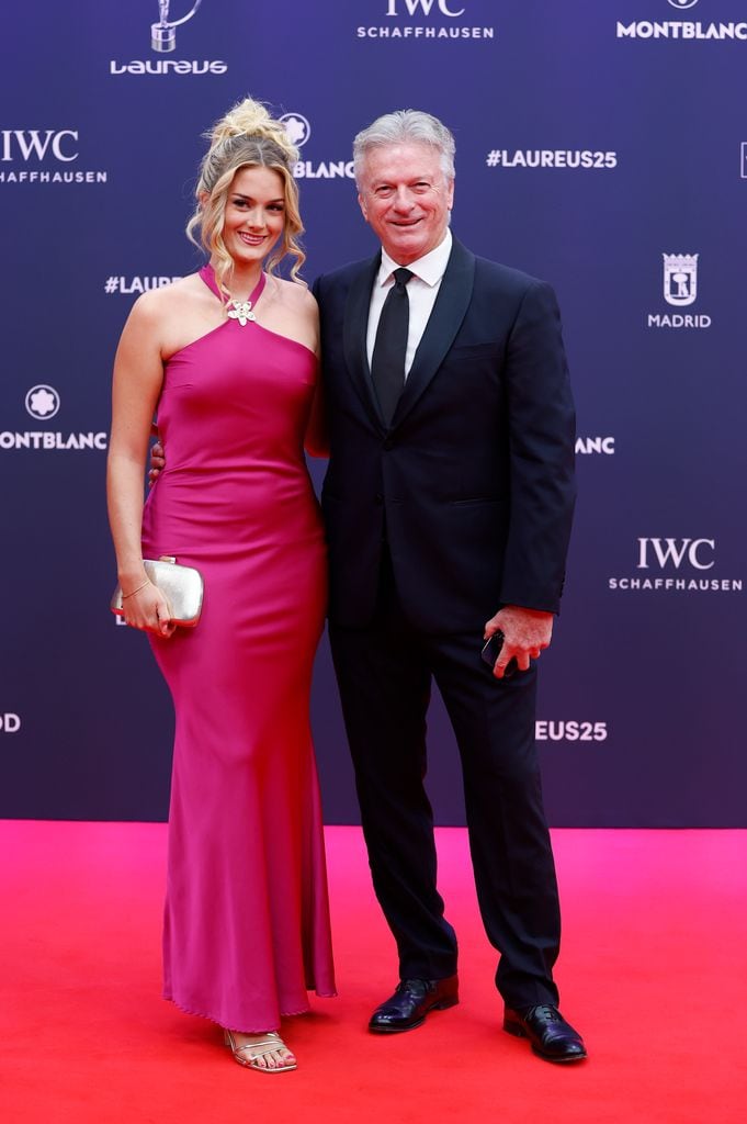 Steve Waugh y su pareja