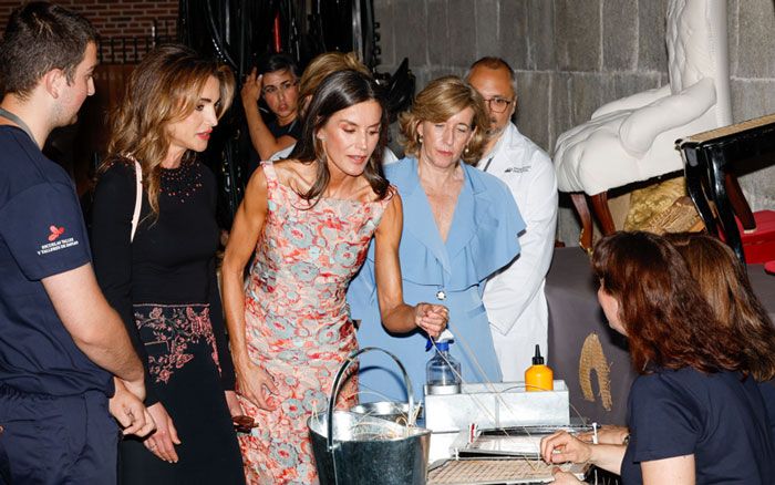 Doña Letizia y Rania de Jordania