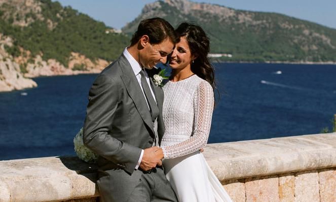 Rafa Nadal y su esposa, Mery Perelló