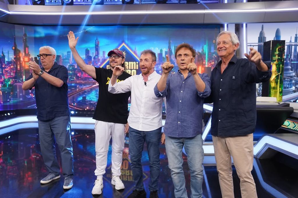 Josema Yuste, José Mota, Santiago Segura y Leo Harlem se reunieron en El Hormiguero para celebrar el legado de Luis Sánchez Polack, más conocido como Tip