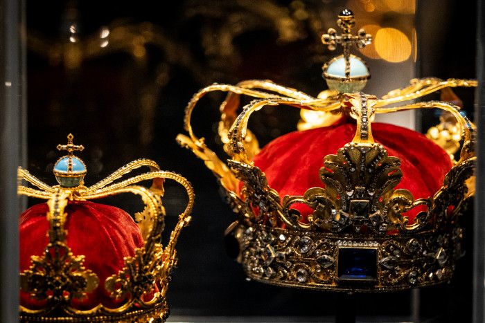 La corona de Cristián V