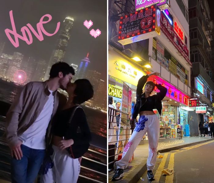 Úrsula Corberó y Chino Darín, romántica escapada a Hong Kong