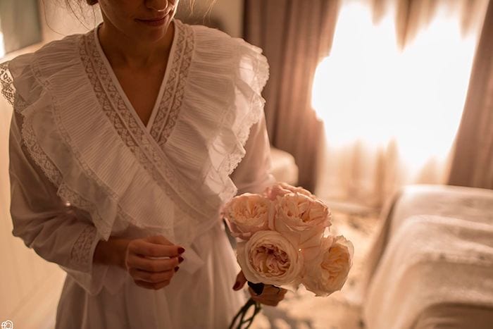 elisa ramo de novia