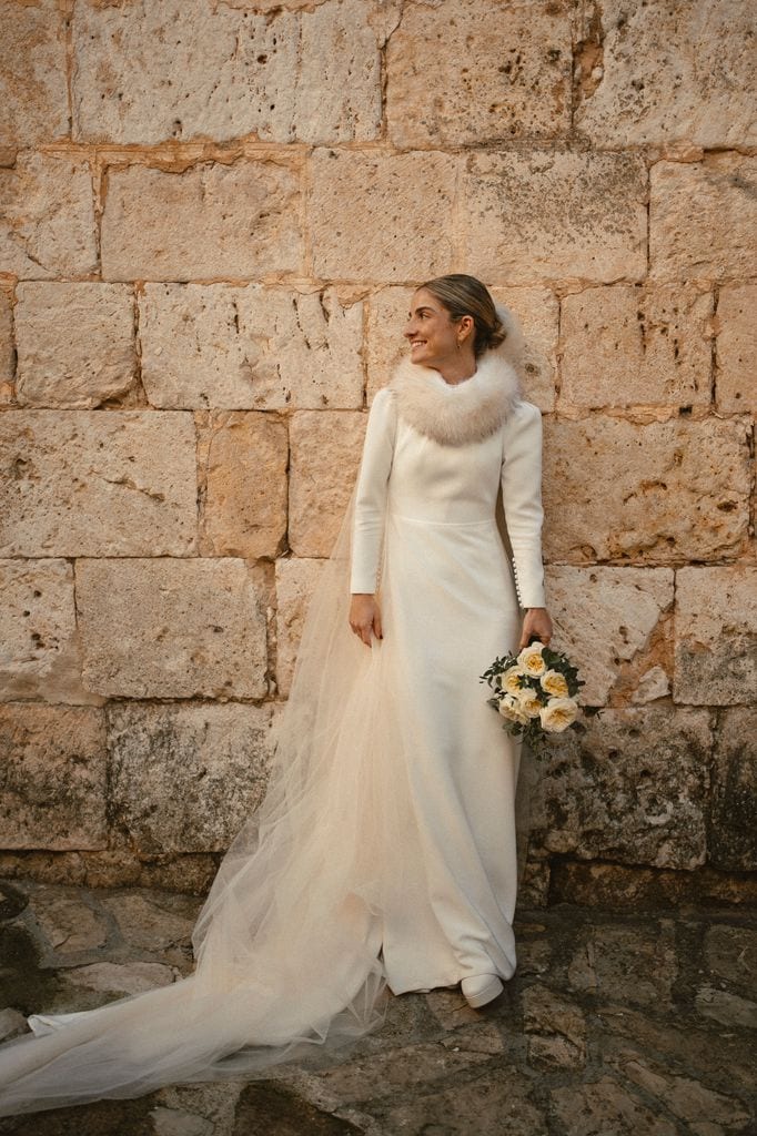 Elima con vestido de novia de Cherubina