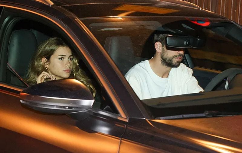 Gerard Piqué y Clara Chía 
