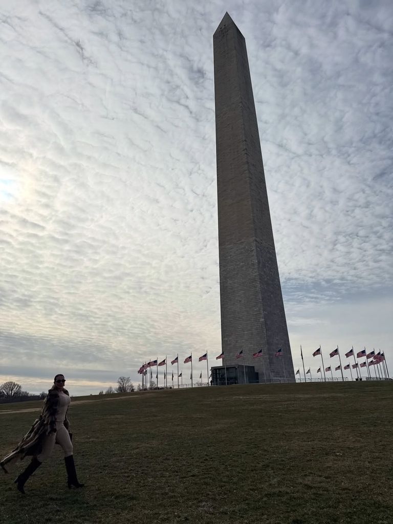 Georgina Rodríguez en Washington D.C.