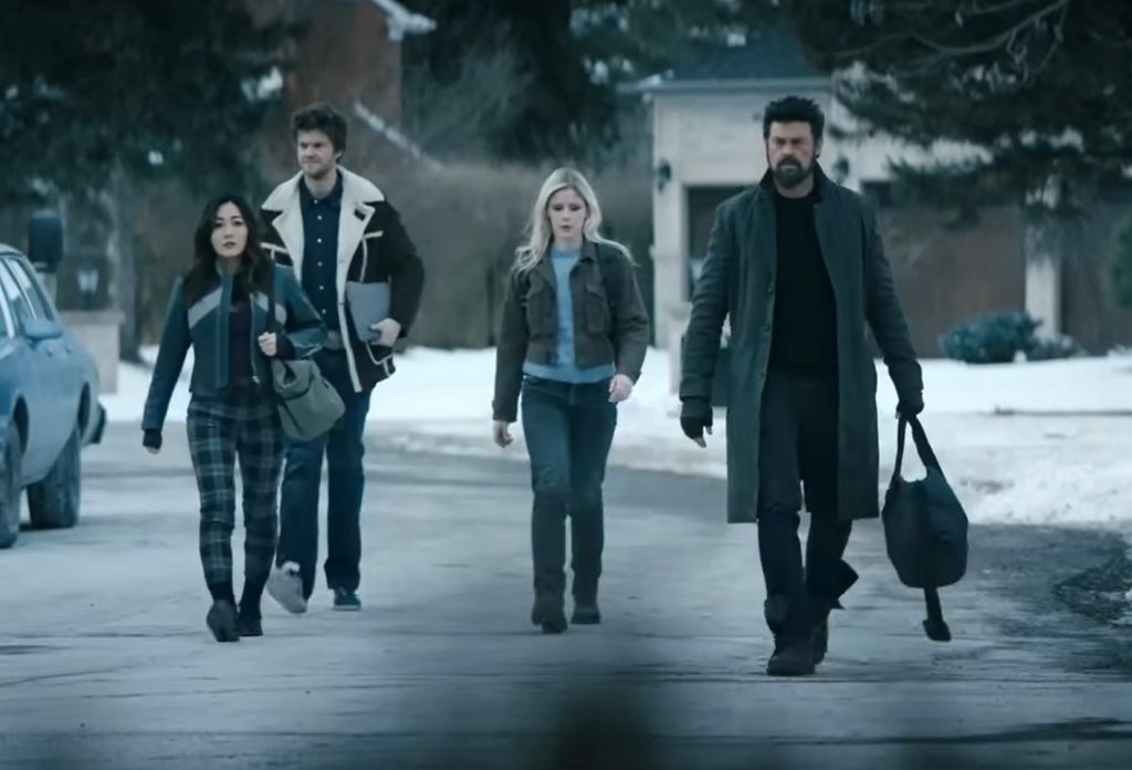 Escena de la última temporada de la serie The Boys