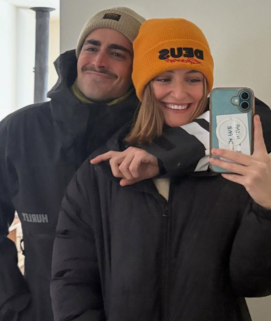 Andrea Molina y Juan Fernández llevan 10 años juntos